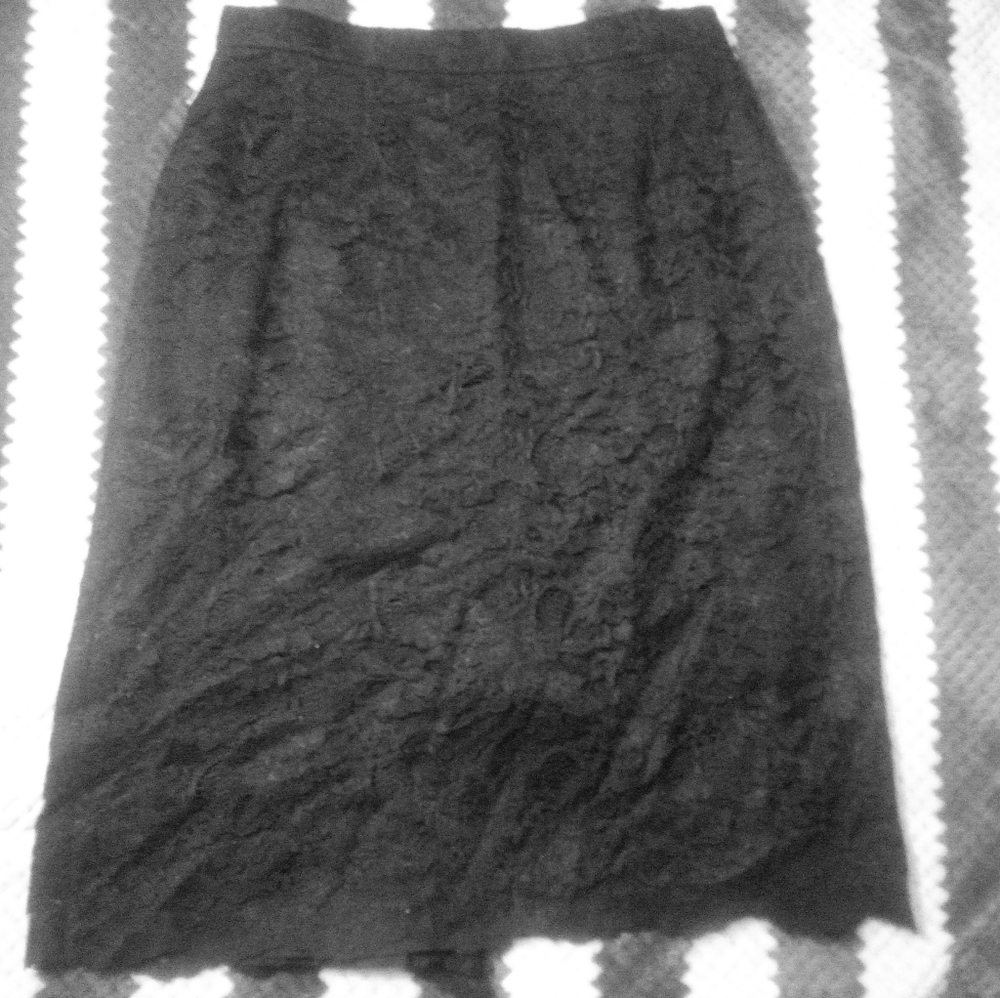 Sassco Black Pencil Skirt